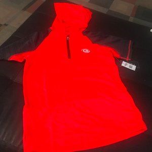 CB sports kids half zip with hood size 10/12